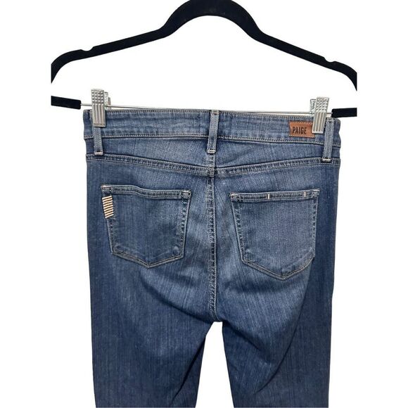 Paige Hoxton Ankle Liden Medium Wash size 26 Classic Staple Versatile - Picture 8 of 10